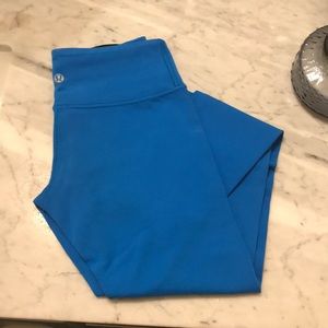 Blue Lululemon Leggings